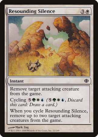 Resounding Silence [Shards of Alara] | Cards and Coasters CA