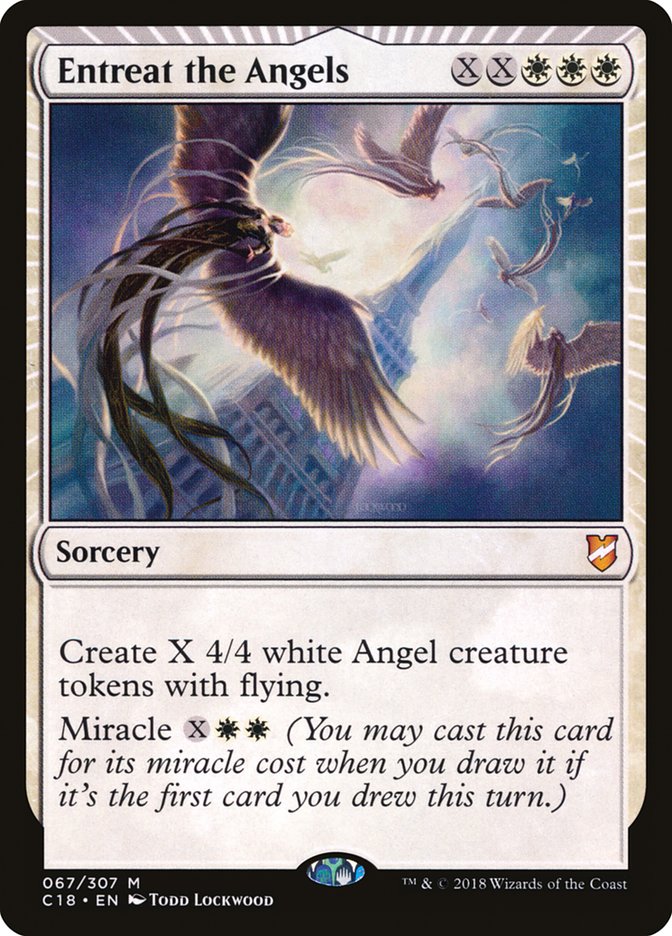 Entreat the Angels [Commander 2018] | Cards and Coasters CA