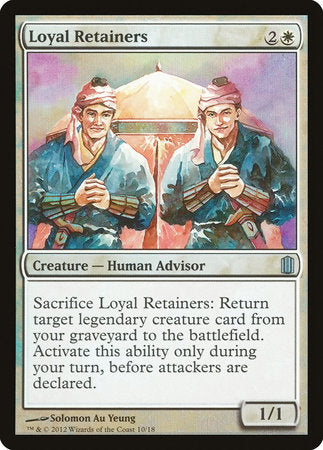 Loyal Retainers [Commander's Arsenal] | Cards and Coasters CA