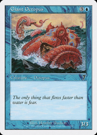 Giant Octopus [Seventh Edition] | Cards and Coasters CA