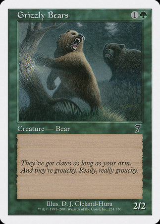 Grizzly Bears [Seventh Edition] | Cards and Coasters CA