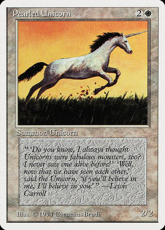 Pearled Unicorn [Summer Magic / Edgar] | Cards and Coasters CA