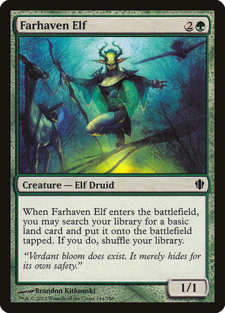 Farhaven Elf [Commander 2013] | Cards and Coasters CA