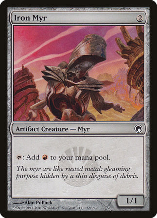 Iron Myr [Scars of Mirrodin] | Cards and Coasters CA