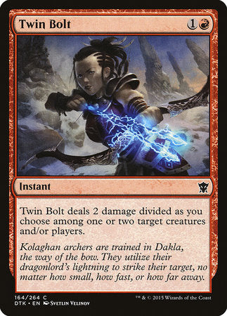 Twin Bolt [Dragons of Tarkir] | Cards and Coasters CA