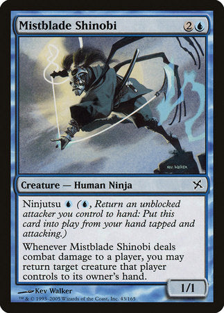 Mistblade Shinobi [Betrayers of Kamigawa] | Cards and Coasters CA