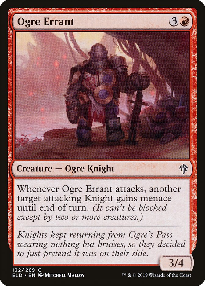Ogre Errant [Throne of Eldraine] | Cards and Coasters CA