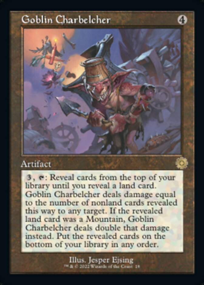 Goblin Charbelcher (Retro) [The Brothers' War Retro Artifacts] | Cards and Coasters CA