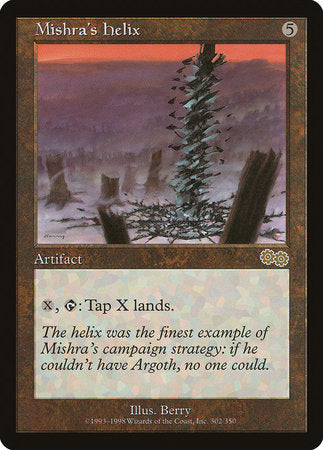 Mishra's Helix [Urza's Saga] | Cards and Coasters CA