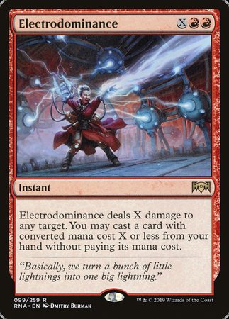 Electrodominance [Ravnica Allegiance] | Cards and Coasters CA