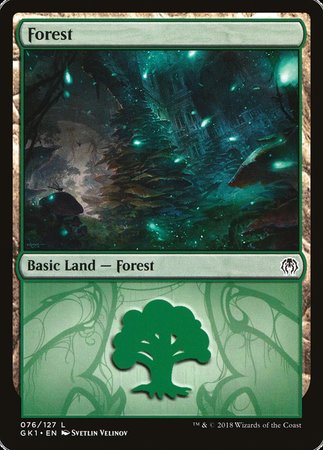 Forest (76) [GRN Guild Kit] | Cards and Coasters CA