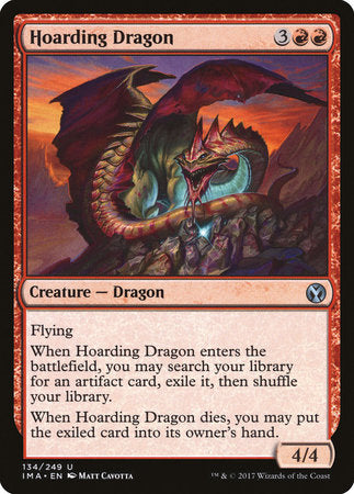 Hoarding Dragon [Iconic Masters] | Cards and Coasters CA