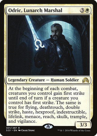 Odric, Lunarch Marshal [Shadows over Innistrad] | Cards and Coasters CA