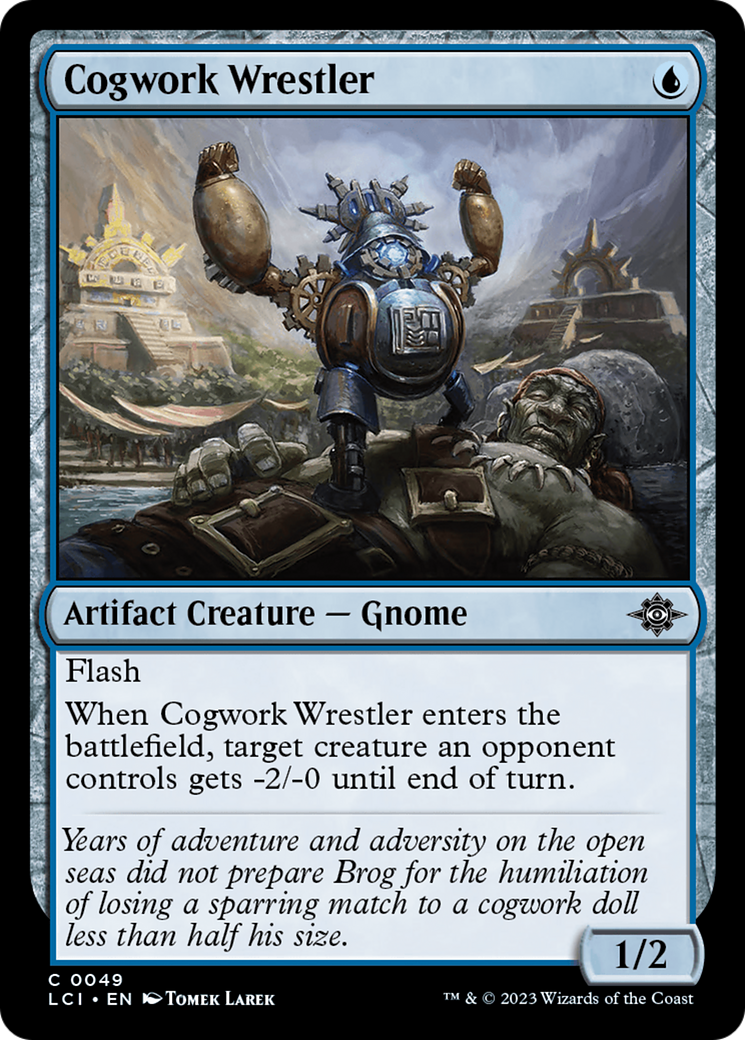 Cogwork Wrestler [The Lost Caverns of Ixalan] | Cards and Coasters CA
