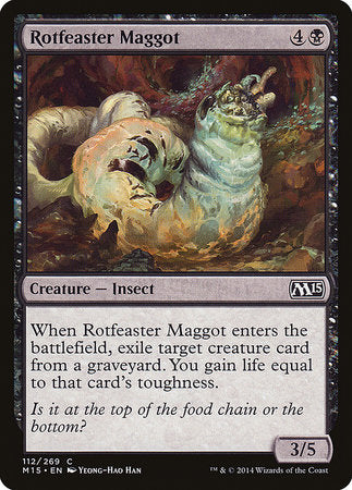 Rotfeaster Maggot [Magic 2015] | Cards and Coasters CA