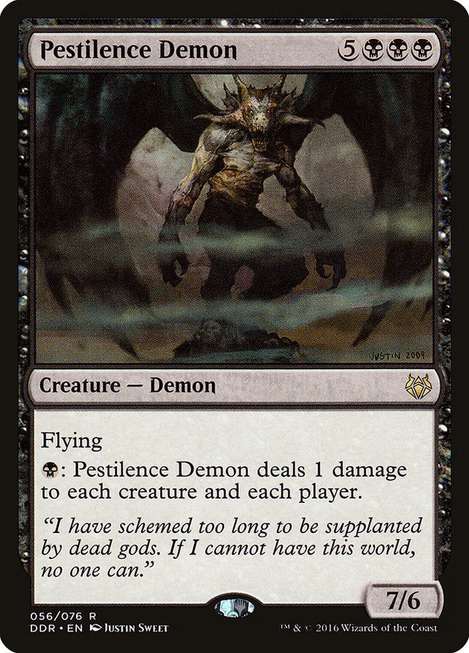 Pestilence Demon [Duel Decks: Nissa vs. Ob Nixilis] | Cards and Coasters CA