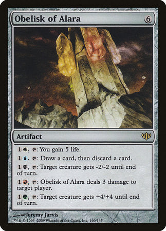 Obelisk of Alara [Conflux] | Cards and Coasters CA