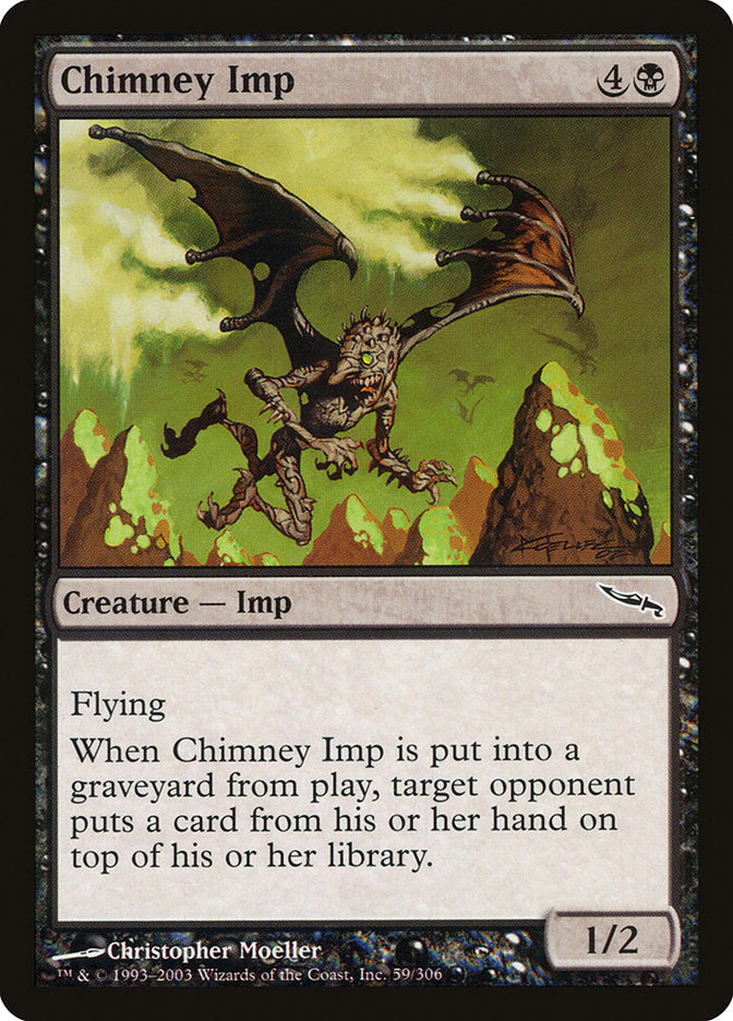 Chimney Imp [Mirrodin] | Cards and Coasters CA
