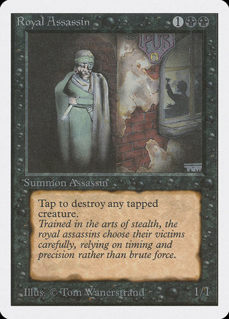 Royal Assassin [Unlimited Edition] | Cards and Coasters CA