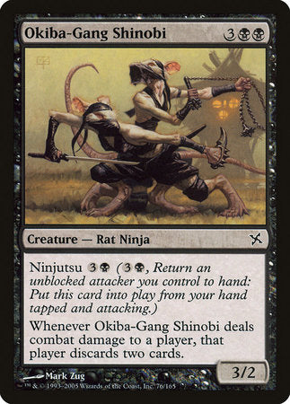 Okiba-Gang Shinobi [Betrayers of Kamigawa] | Cards and Coasters CA