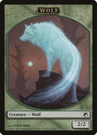 Wolf Token [Scars of Mirrodin Tokens] | Cards and Coasters CA