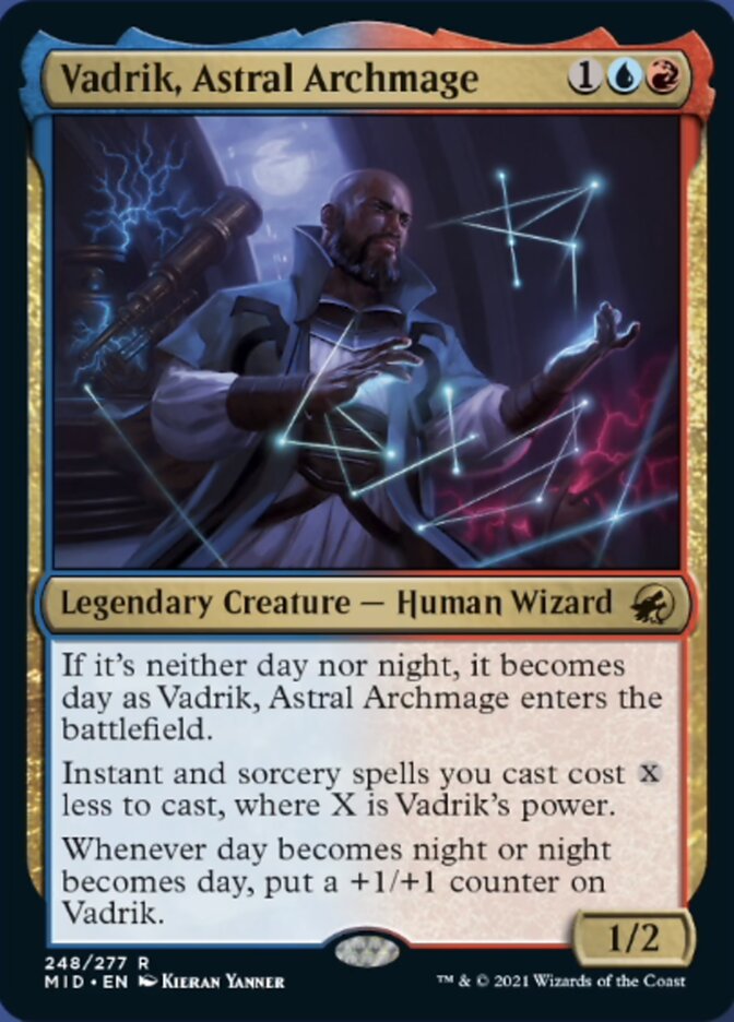 Vadrik, Astral Archmage [Innistrad: Midnight Hunt] | Cards and Coasters CA