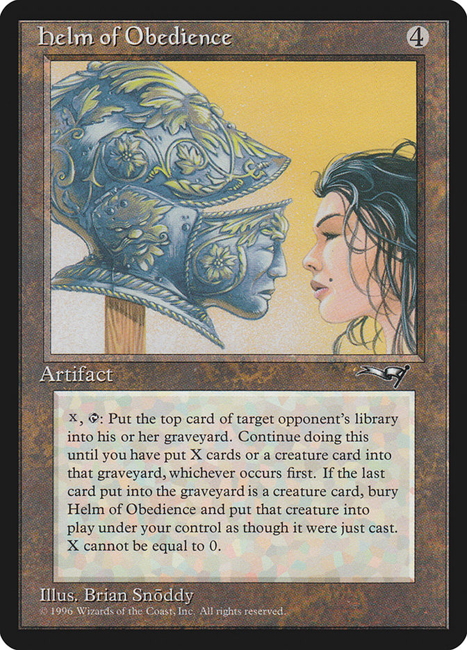 Helm of Obedience [Alliances] | Cards and Coasters CA