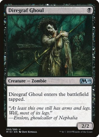 Diregraf Ghoul [Core Set 2019] | Cards and Coasters CA