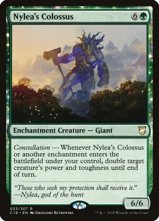 Nylea's Colossus [Commander 2018] | Cards and Coasters CA