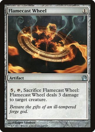 Flamecast Wheel [Theros] | Cards and Coasters CA