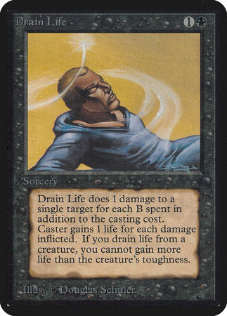 Drain Life [Limited Edition Alpha] | Cards and Coasters CA