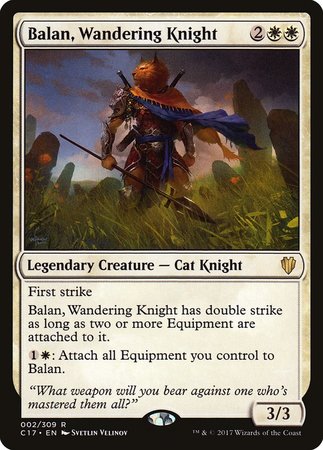 Balan, Wandering Knight [Commander 2017] | Cards and Coasters CA