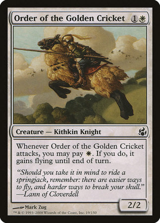 Order of the Golden Cricket [Morningtide] | Cards and Coasters CA