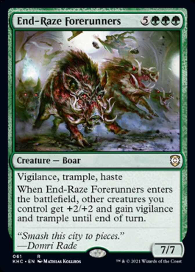 End-Raze Forerunners [Kaldheim Commander] | Cards and Coasters CA