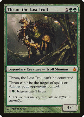 Thrun, the Last Troll [Mirrodin Besieged] | Cards and Coasters CA