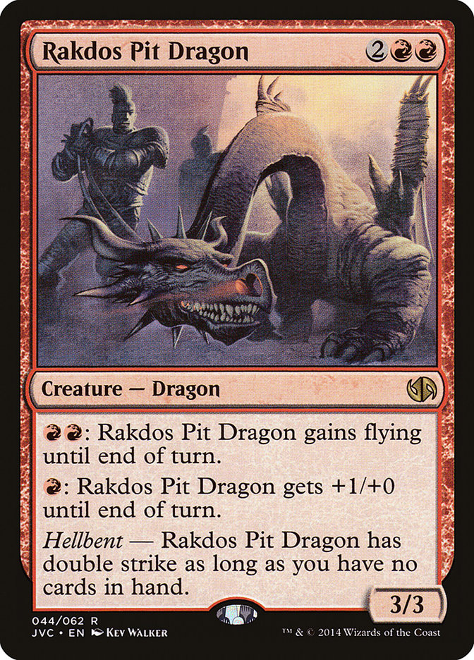 Rakdos Pit Dragon [Duel Decks Anthology] | Cards and Coasters CA