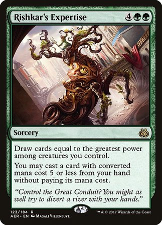 Rishkar's Expertise [Aether Revolt] | Cards and Coasters CA
