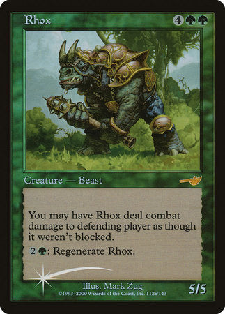 Rhox [Starter 2000] | Cards and Coasters CA