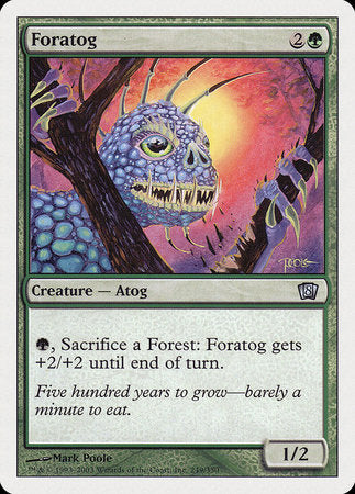 Foratog [Eighth Edition] | Cards and Coasters CA