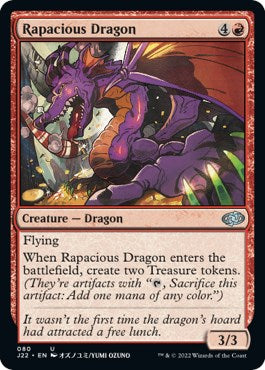 Rapacious Dragon [Jumpstart 2022] | Cards and Coasters CA