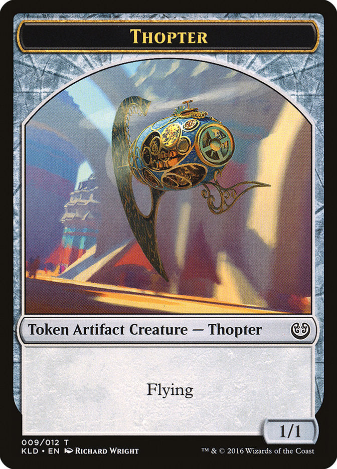 Thopter (009/012) [Kaladesh Tokens] | Cards and Coasters CA