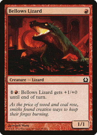 Bellows Lizard [Return to Ravnica] | Cards and Coasters CA
