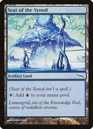 Seat of the Synod [Mirrodin] | Cards and Coasters CA