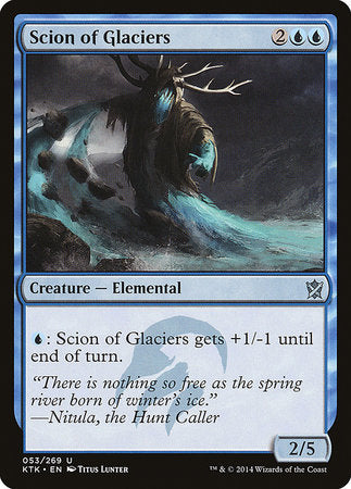 Scion of Glaciers [Khans of Tarkir] | Cards and Coasters CA