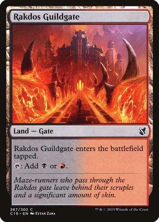 Rakdos Guildgate [Commander 2019] | Cards and Coasters CA