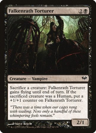 Falkenrath Torturer [Dark Ascension] | Cards and Coasters CA