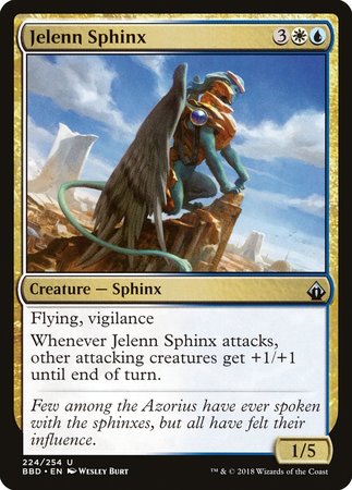 Jelenn Sphinx [Battlebond] | Cards and Coasters CA