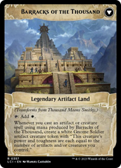 Thousand Moons Smithy // Barracks of the Thounsand [The Lost Caverns of Ixalan] | Cards and Coasters CA