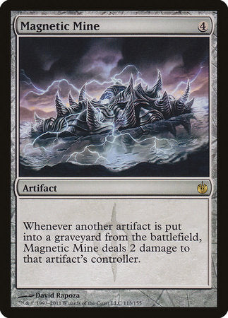 Magnetic Mine [Mirrodin Besieged] | Cards and Coasters CA