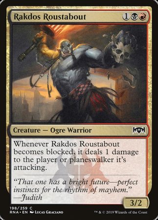 Rakdos Roustabout [Ravnica Allegiance] | Cards and Coasters CA